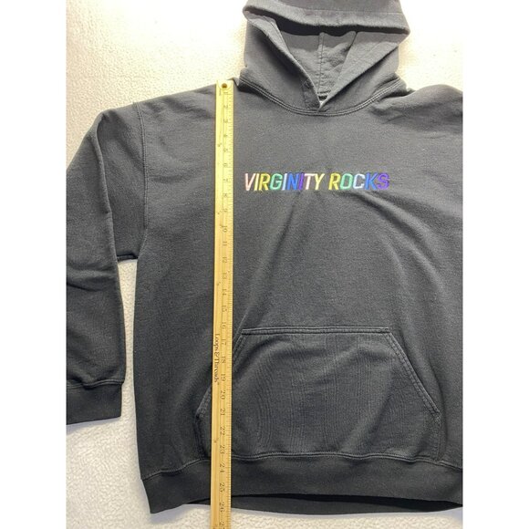 Danny Duncan "Virginity Rocks" Black Hoodie #7142 - Picture 5 of 6